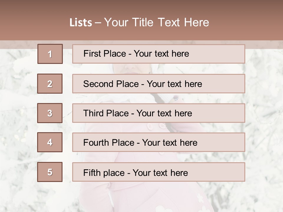 Laughter Young Child PowerPoint Template