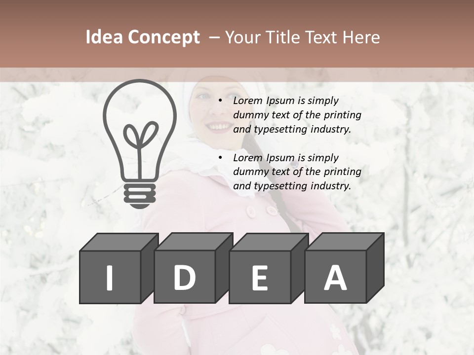 Laughter Young Child PowerPoint Template