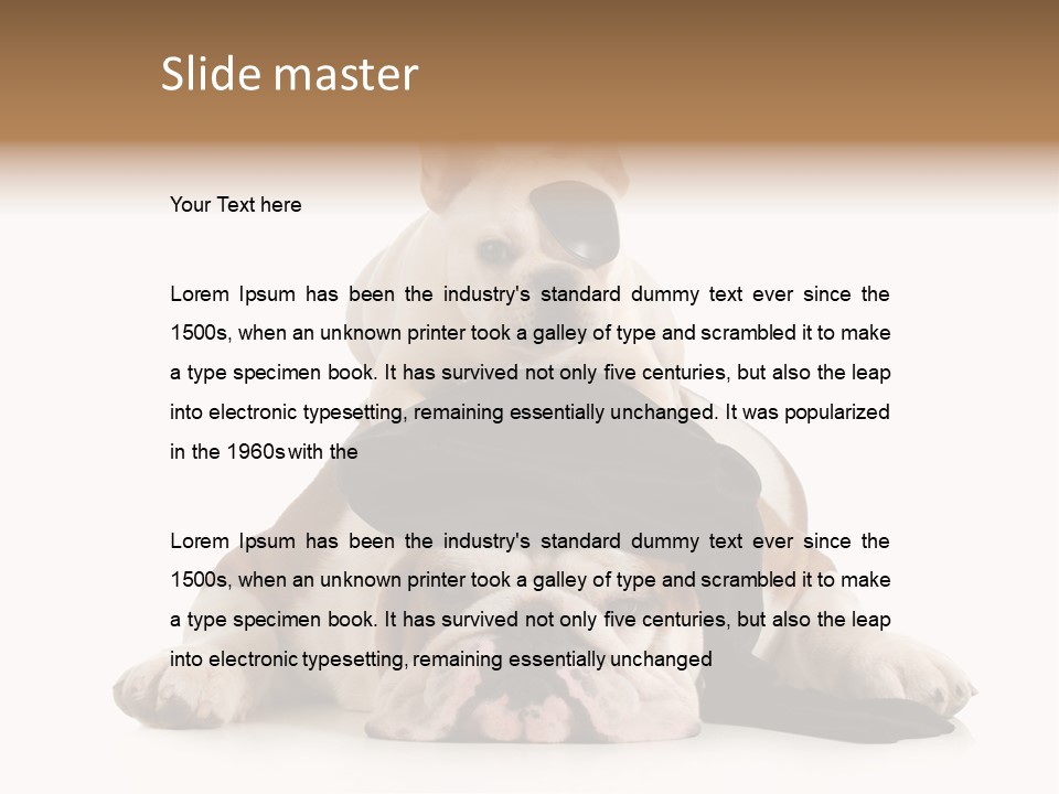 Paws Canine Mates PowerPoint Template
