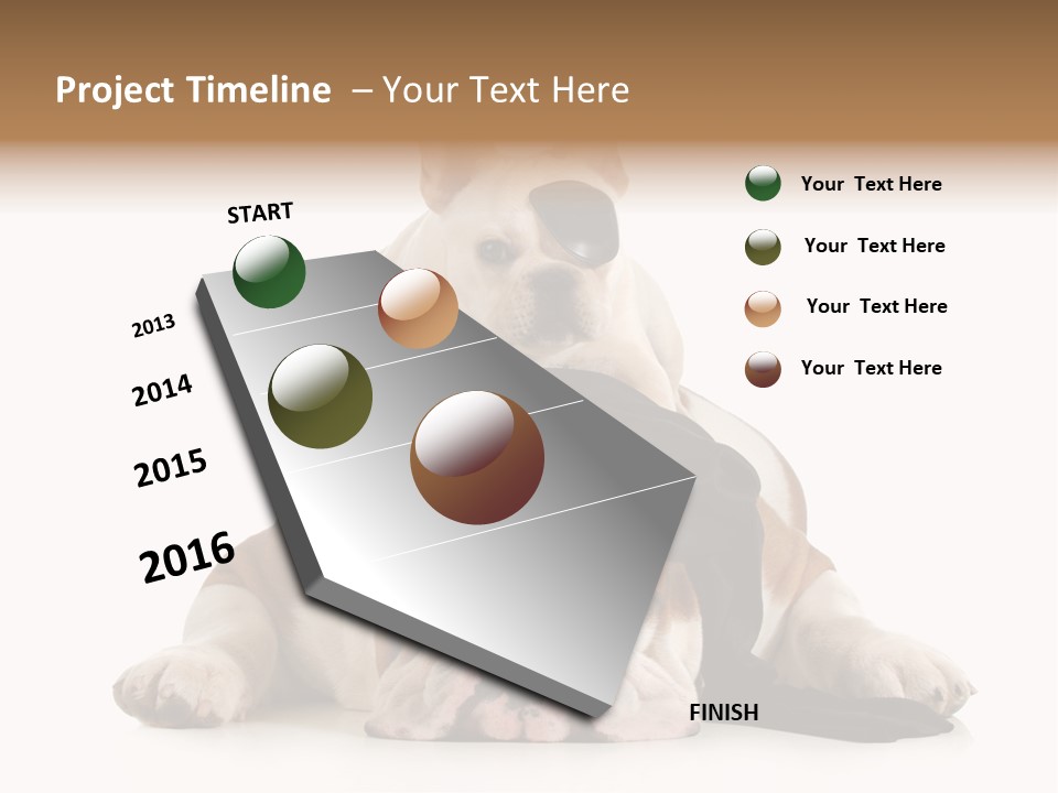 Paws Canine Mates PowerPoint Template