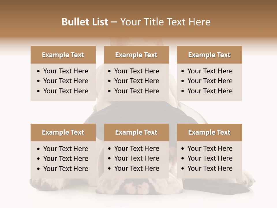 Paws Canine Mates PowerPoint Template