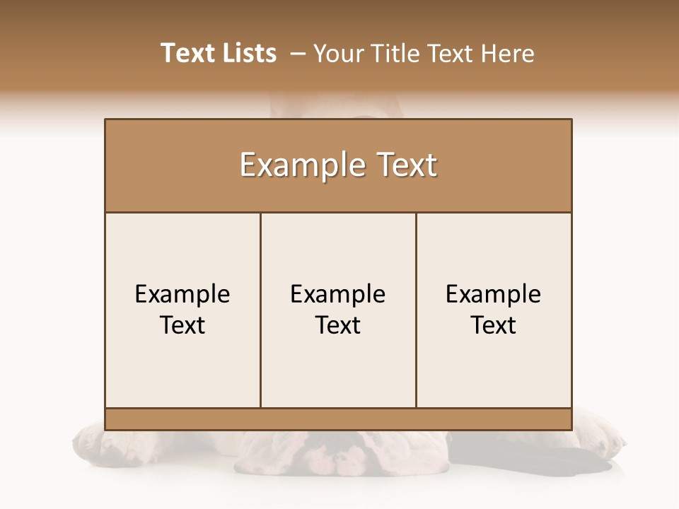 Paws Canine Mates PowerPoint Template