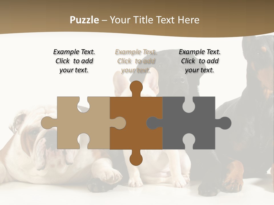 Looks Muscular Growth PowerPoint Template