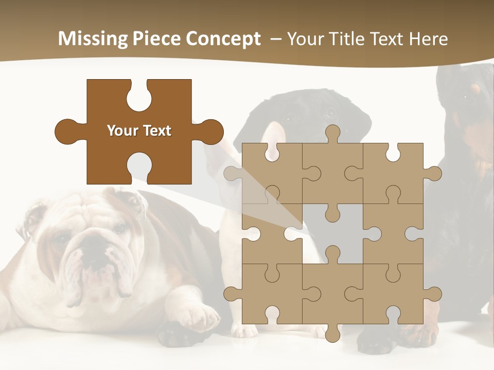 Looks Muscular Growth PowerPoint Template