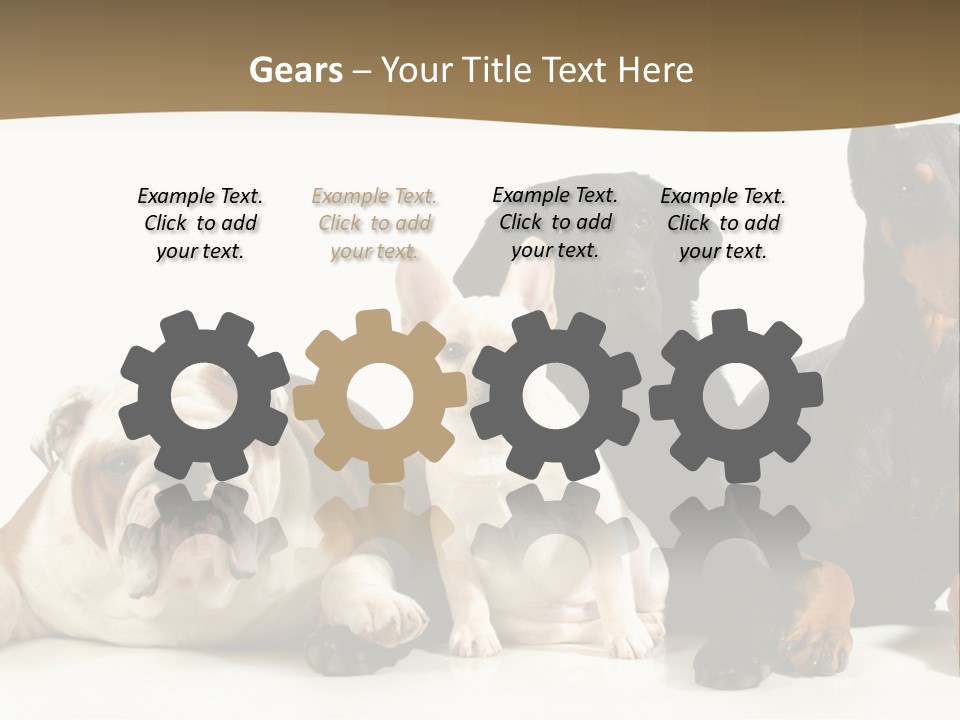 Looks Muscular Growth PowerPoint Template