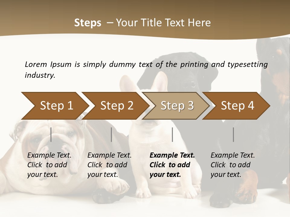 Looks Muscular Growth PowerPoint Template
