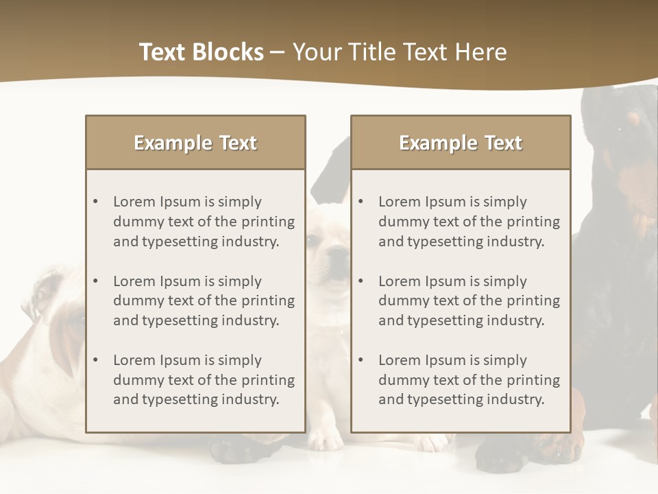 Looks Muscular Growth PowerPoint Template