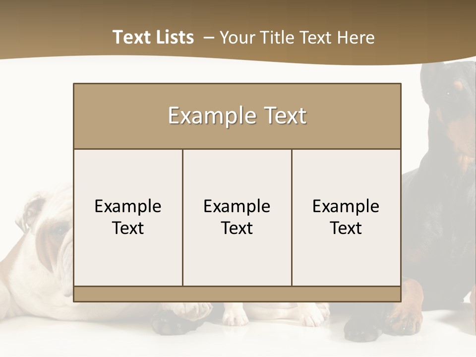 Looks Muscular Growth PowerPoint Template