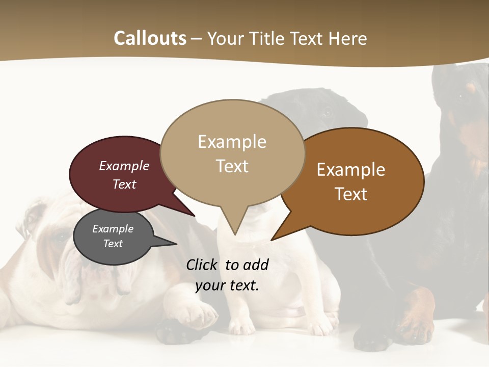 Looks Muscular Growth PowerPoint Template