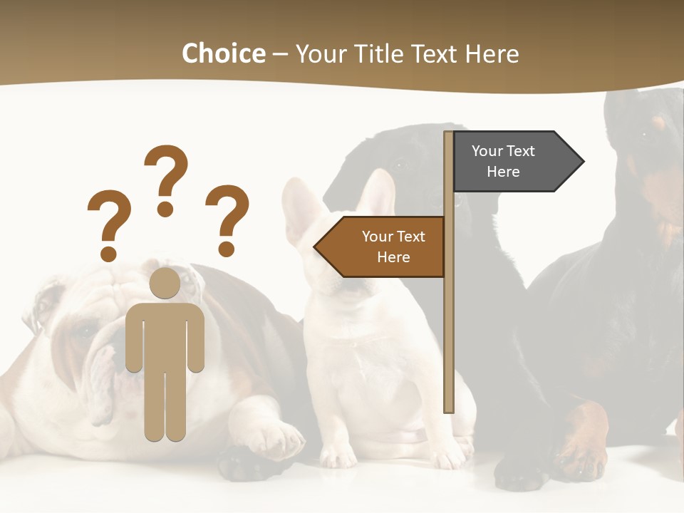 Looks Muscular Growth PowerPoint Template