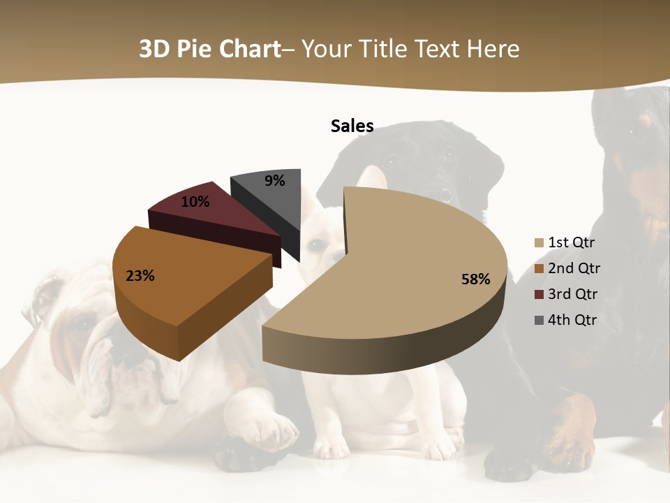 Looks Muscular Growth PowerPoint Template