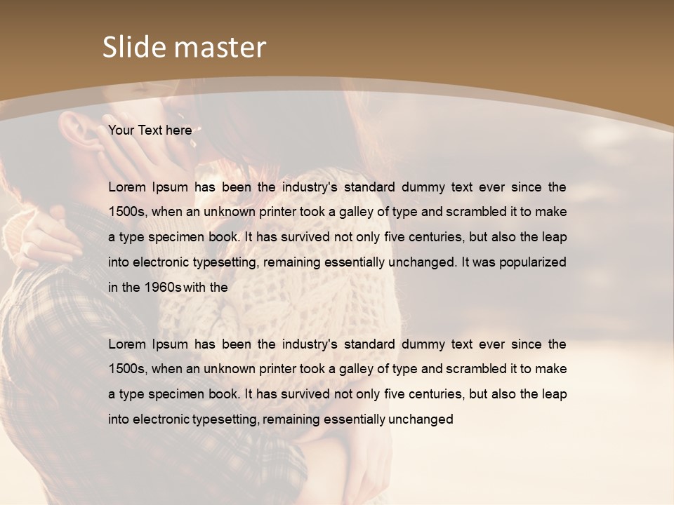 Colorful Purple Sky PowerPoint Template