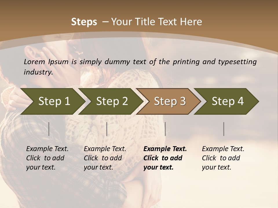 Colorful Purple Sky PowerPoint Template