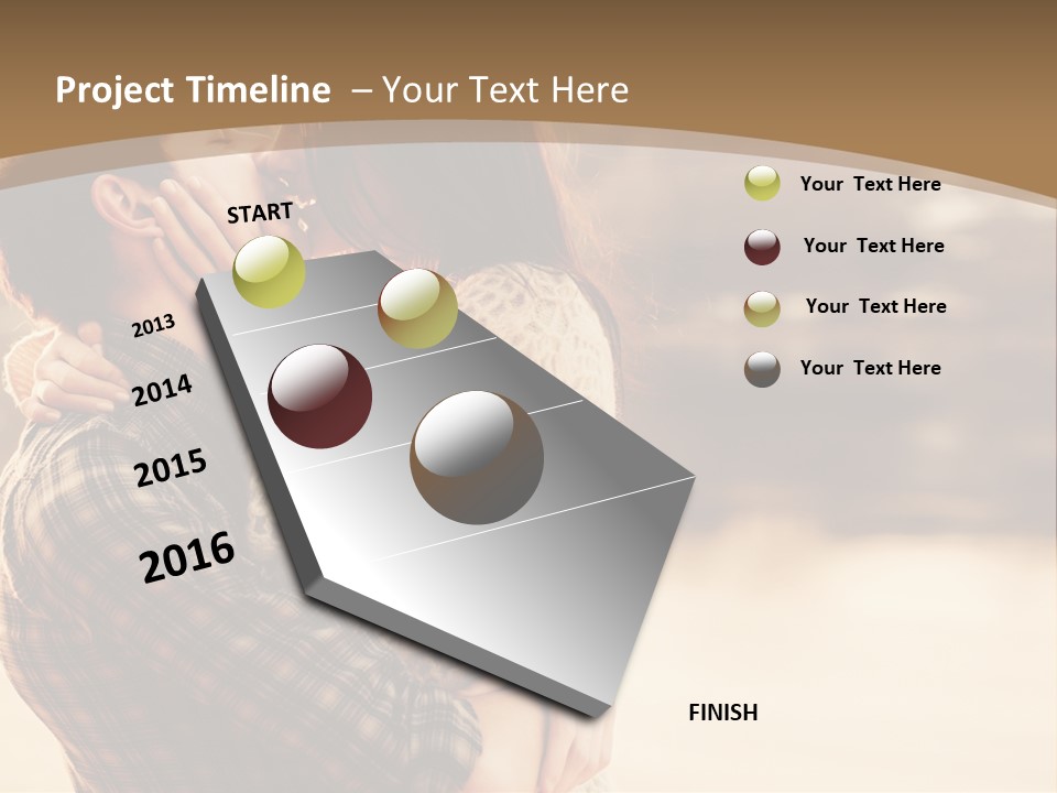 Colorful Purple Sky PowerPoint Template
