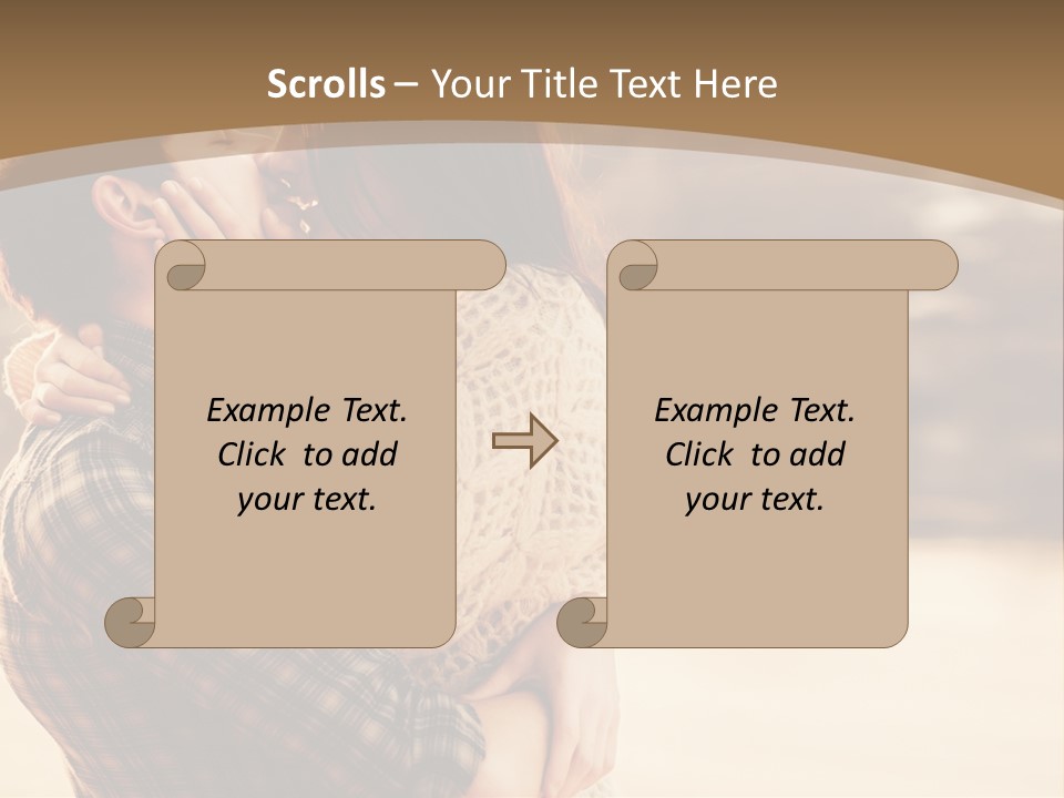 Colorful Purple Sky PowerPoint Template