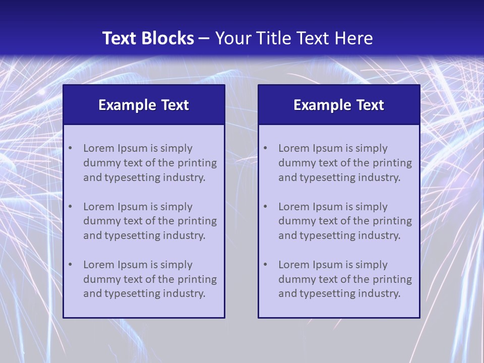 Colorful Purple Sky PowerPoint Template