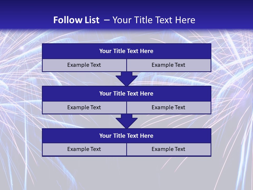 Colorful Purple Sky PowerPoint Template