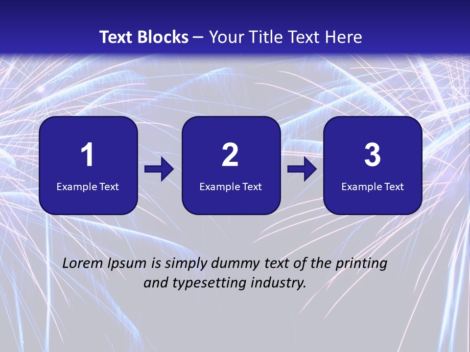 Colorful Purple Sky PowerPoint Template