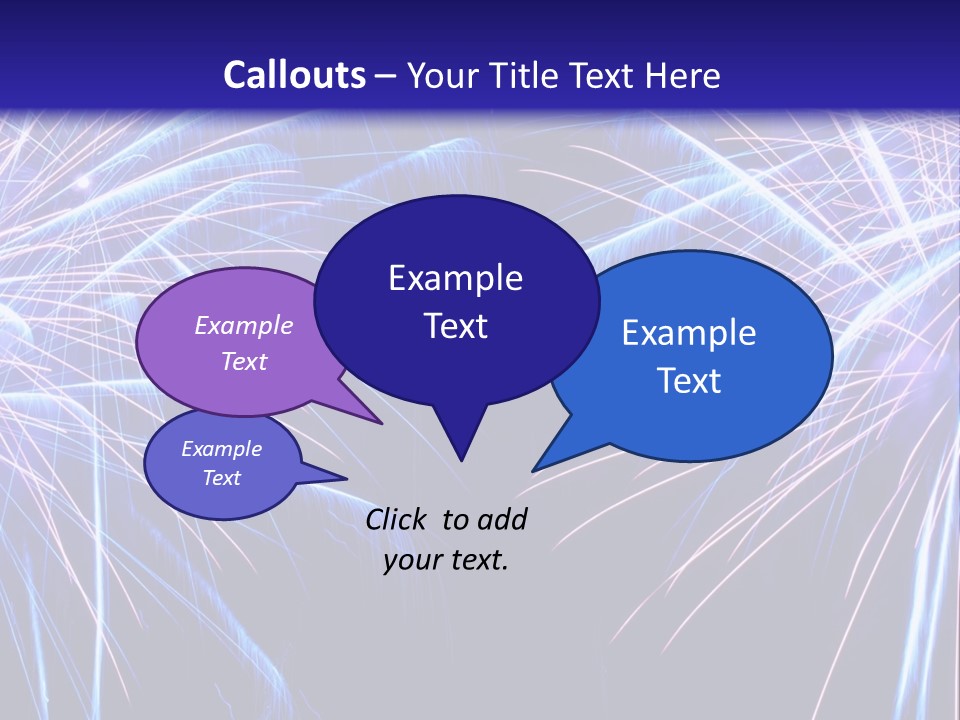 Colorful Purple Sky PowerPoint Template