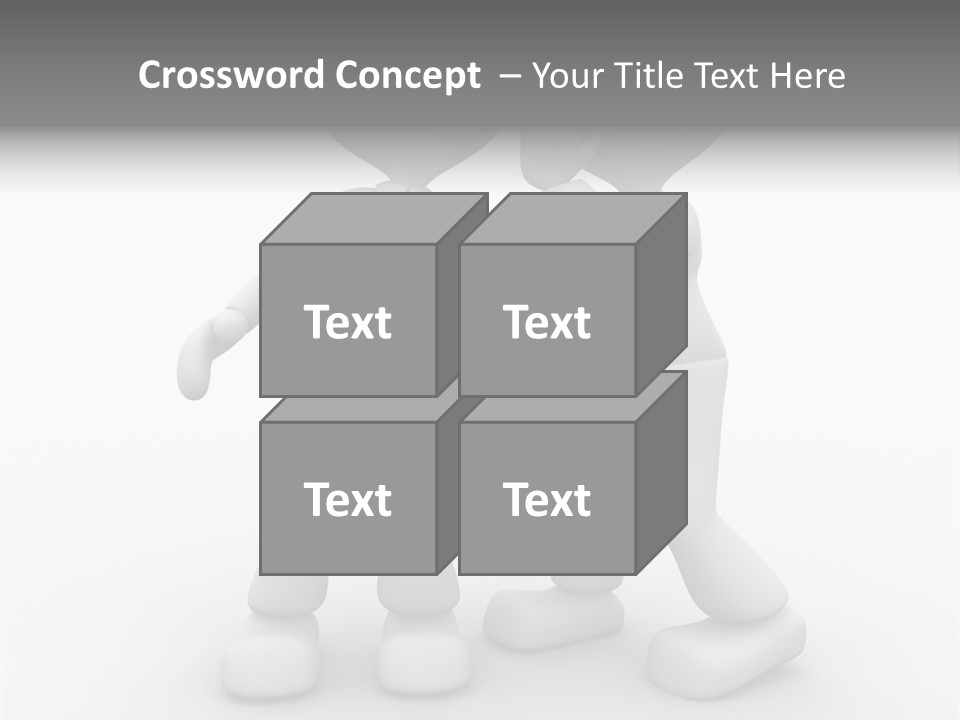 A Couple Of People Standing Next To Each Other PowerPoint Template