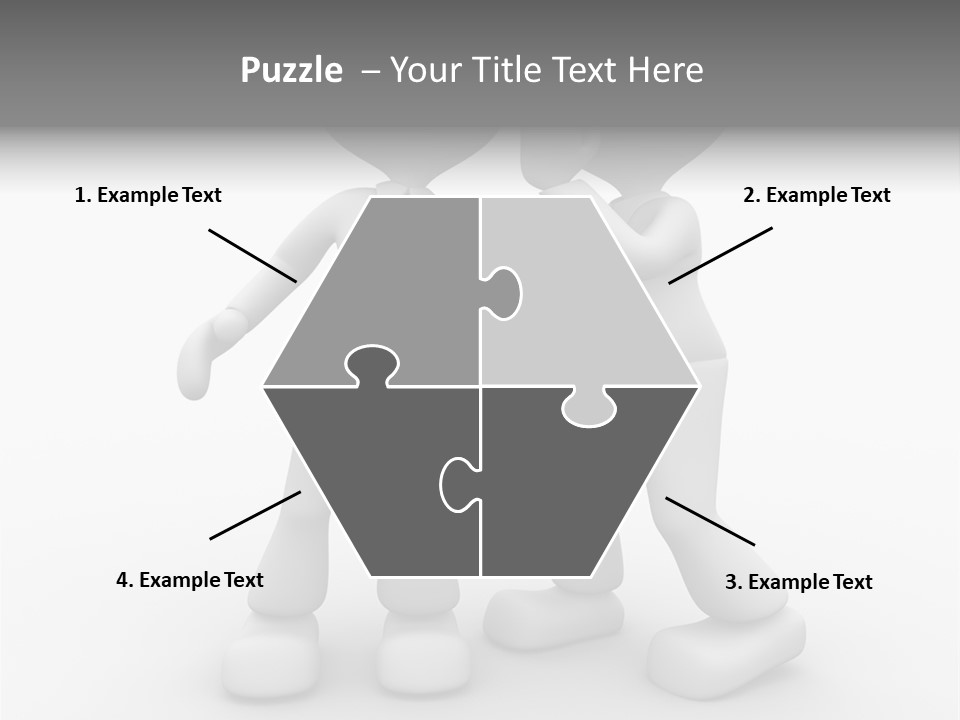 A Couple Of People Standing Next To Each Other PowerPoint Template