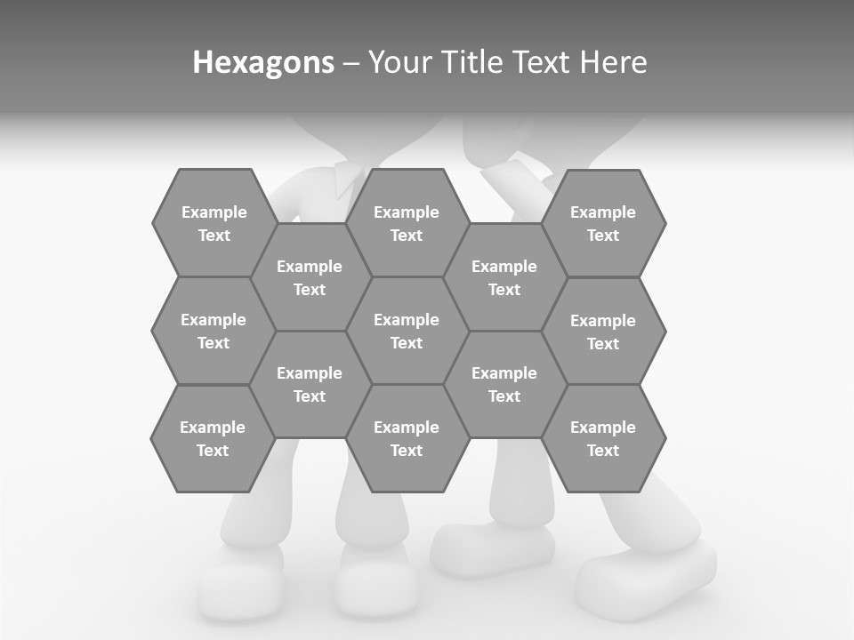 A Couple Of People Standing Next To Each Other PowerPoint Template