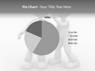 A Couple Of People Standing Next To Each Other PowerPoint Template