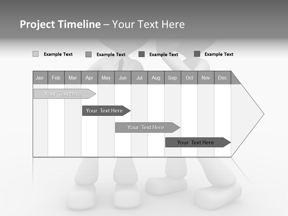 A Couple Of People Standing Next To Each Other PowerPoint Template