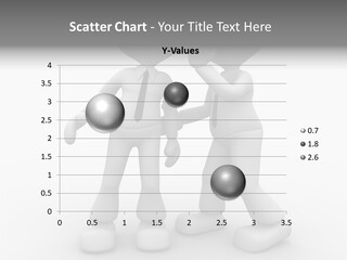 A Couple Of People Standing Next To Each Other PowerPoint Template