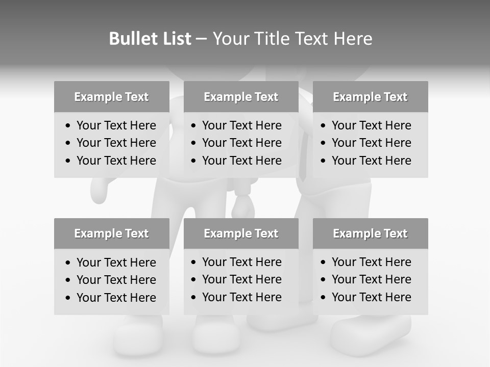 A Couple Of People Standing Next To Each Other PowerPoint Template