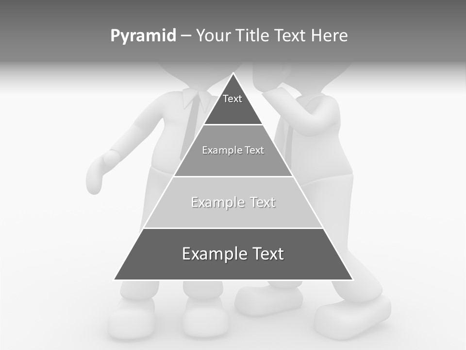 A Couple Of People Standing Next To Each Other PowerPoint Template