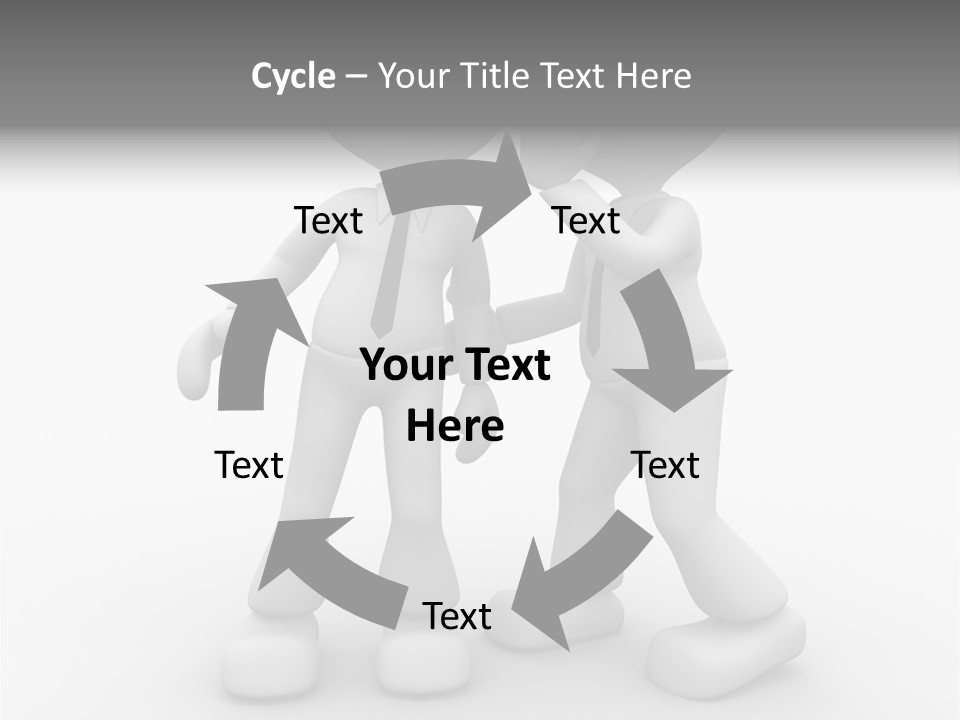 A Couple Of People Standing Next To Each Other PowerPoint Template