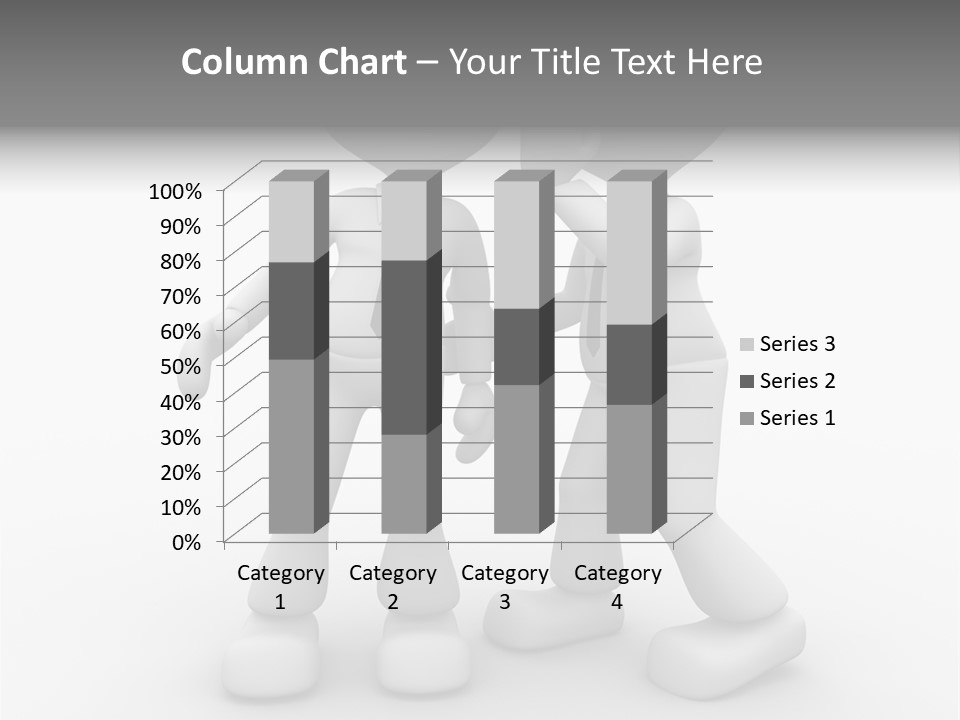 A Couple Of People Standing Next To Each Other PowerPoint Template