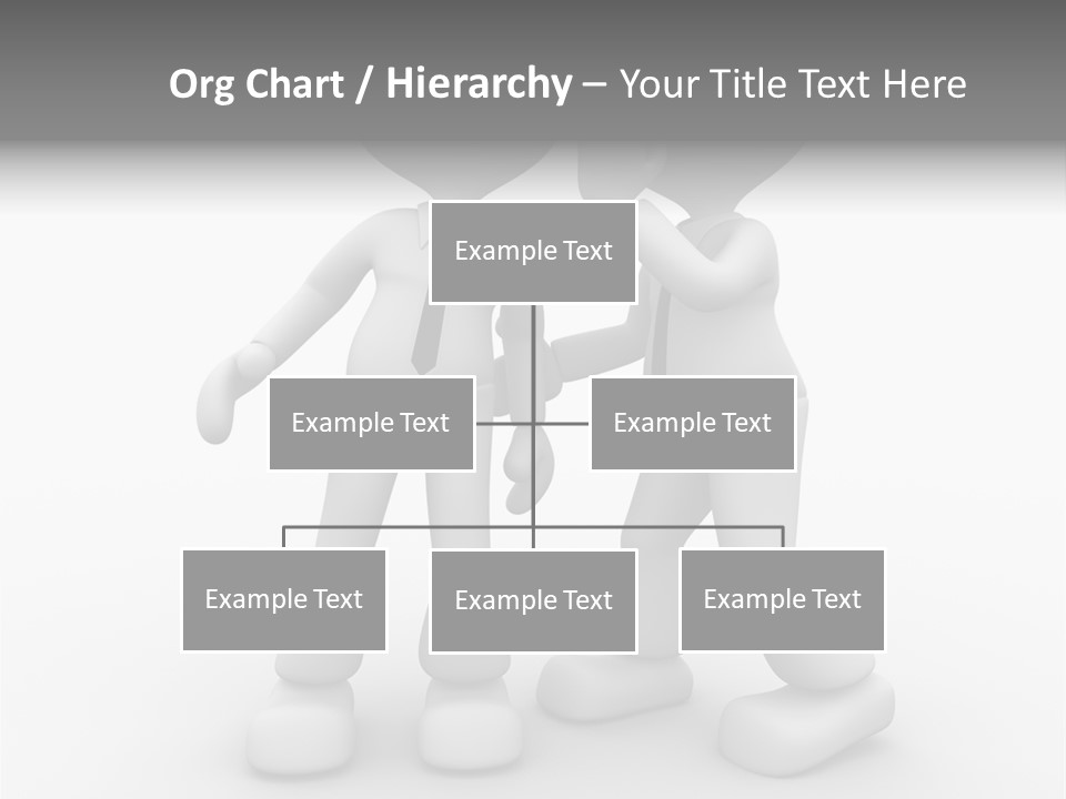 A Couple Of People Standing Next To Each Other PowerPoint Template