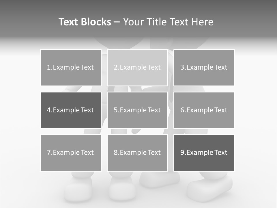 A Couple Of People Standing Next To Each Other PowerPoint Template