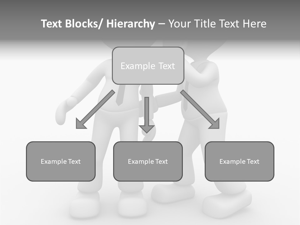 A Couple Of People Standing Next To Each Other PowerPoint Template