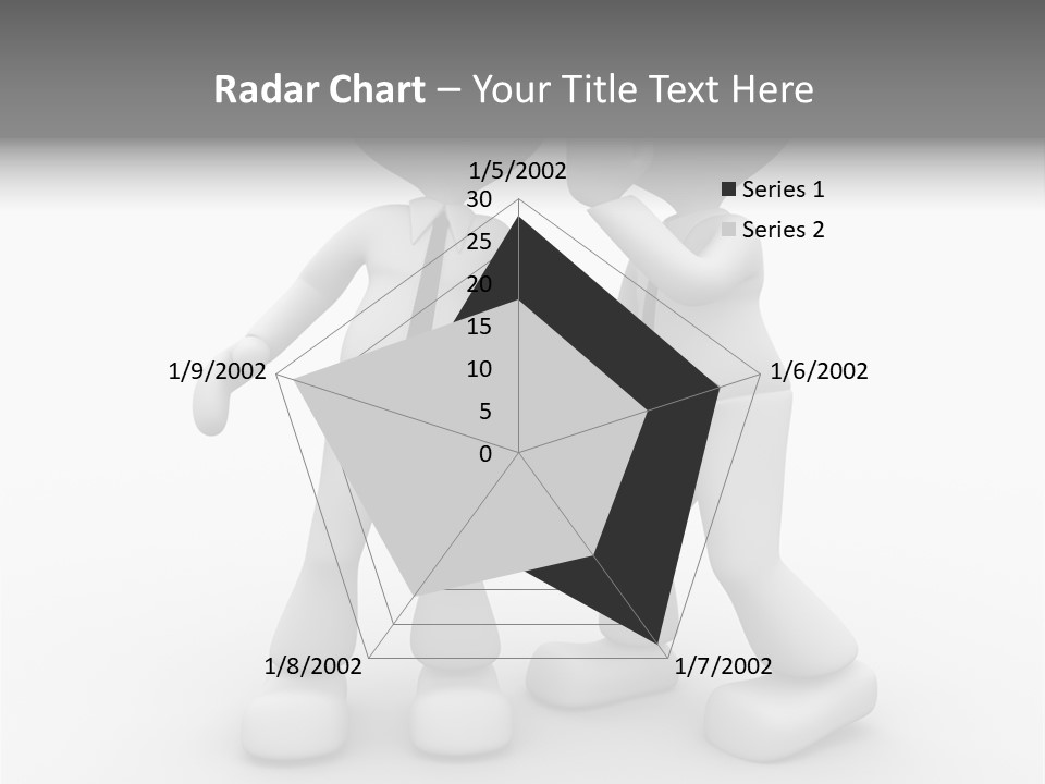 A Couple Of People Standing Next To Each Other PowerPoint Template