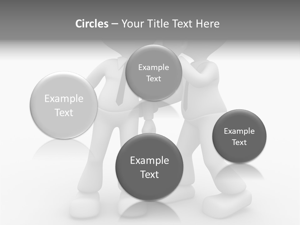 A Couple Of People Standing Next To Each Other PowerPoint Template