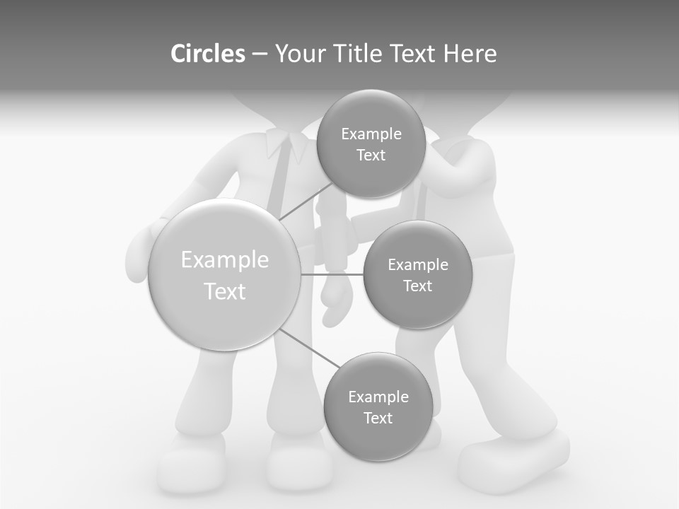 A Couple Of People Standing Next To Each Other PowerPoint Template