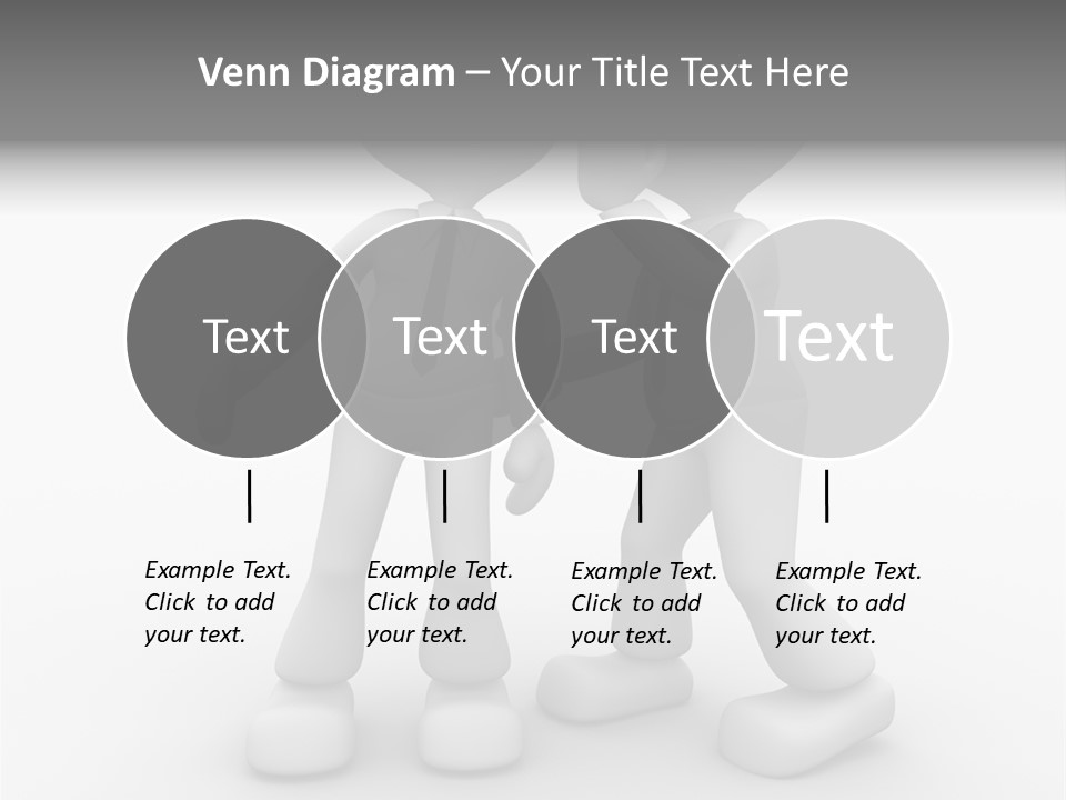 A Couple Of People Standing Next To Each Other PowerPoint Template