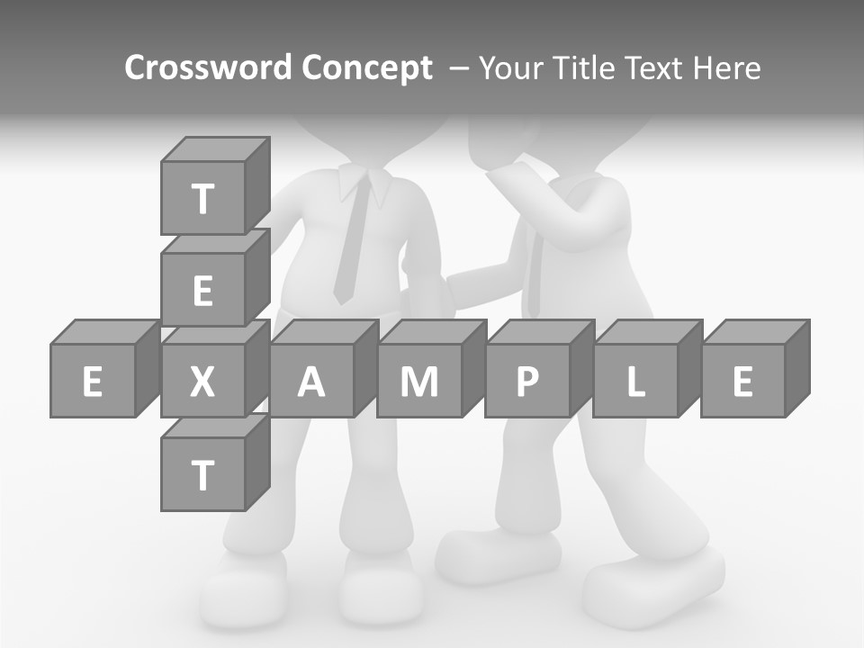 A Couple Of People Standing Next To Each Other PowerPoint Template