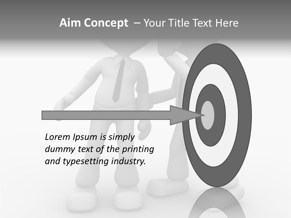 A Couple Of People Standing Next To Each Other PowerPoint Template