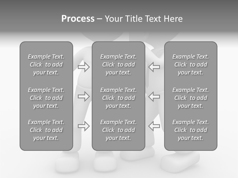 A Couple Of People Standing Next To Each Other PowerPoint Template
