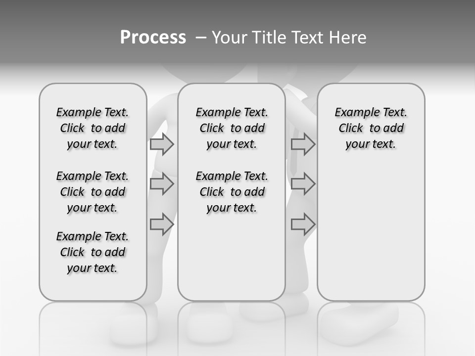 A Couple Of People Standing Next To Each Other PowerPoint Template