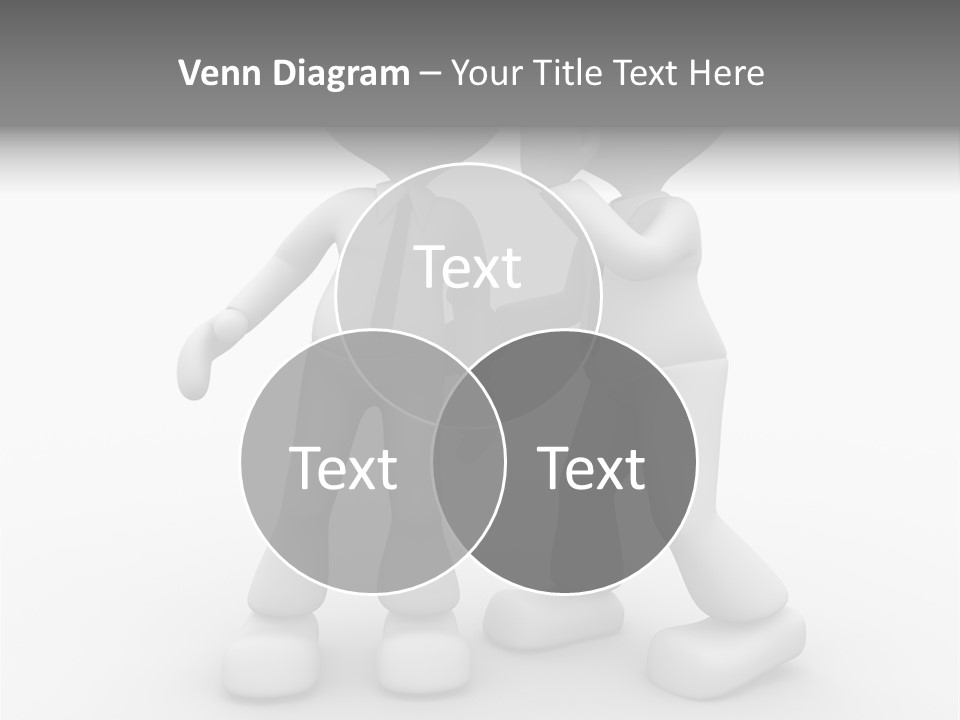 A Couple Of People Standing Next To Each Other PowerPoint Template
