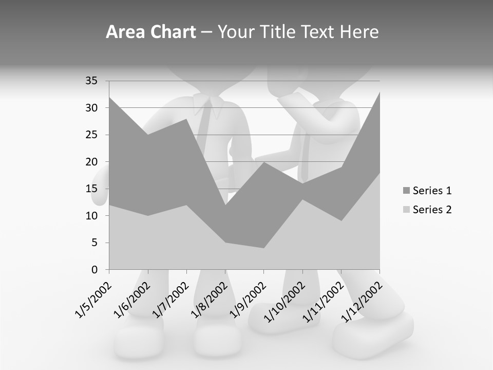 A Couple Of People Standing Next To Each Other PowerPoint Template