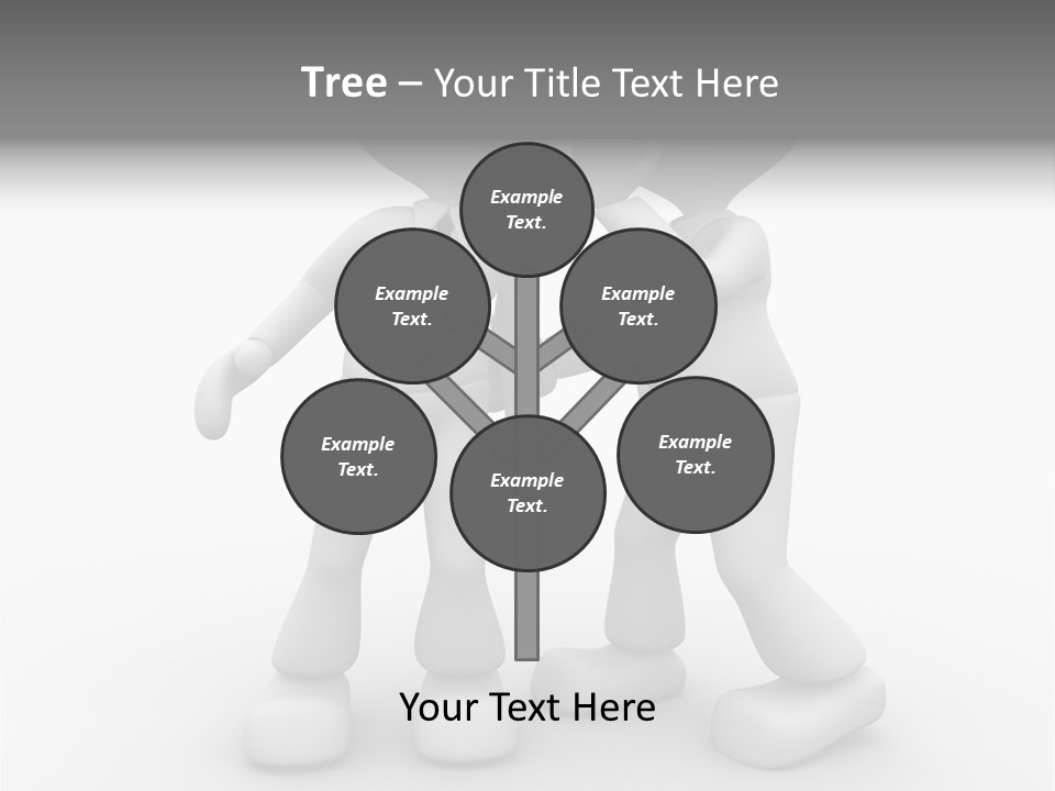 A Couple Of People Standing Next To Each Other PowerPoint Template