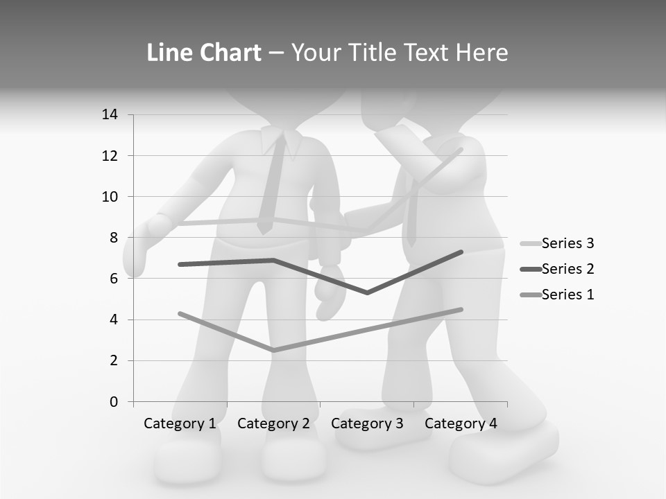 A Couple Of People Standing Next To Each Other PowerPoint Template