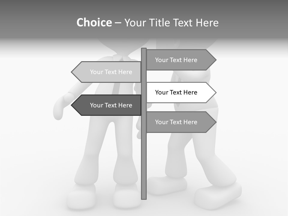 A Couple Of People Standing Next To Each Other PowerPoint Template