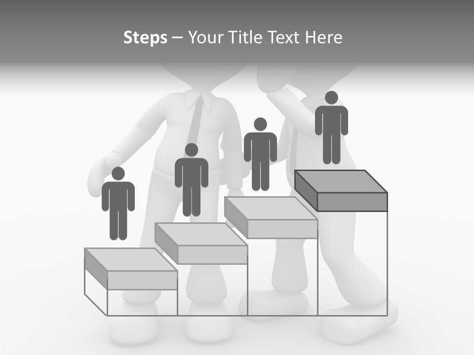 A Couple Of People Standing Next To Each Other PowerPoint Template